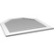 Ekena Millwork Octagonal Top Surface Mount PVC Gable Vent: Functional, w/ 3-1/2"W x 1"P Standard Frame, 38"W x 38"H GVPOT38X3801SF - alternate 4